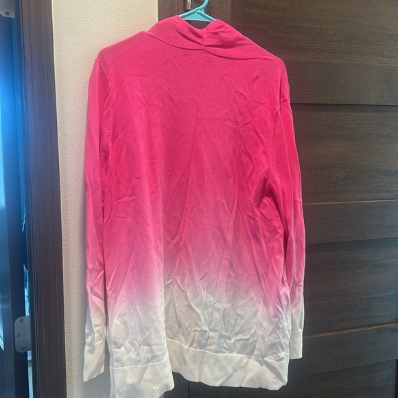 Large Lands End Ombré Cardigan - Picture 3 of 3